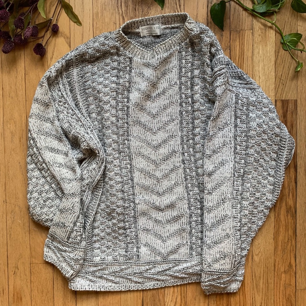 VTG Men’s Chunky Knit Sweater